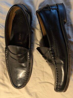 Allen Edmonds Kenwood Black Penny Loafer Sz 10.5